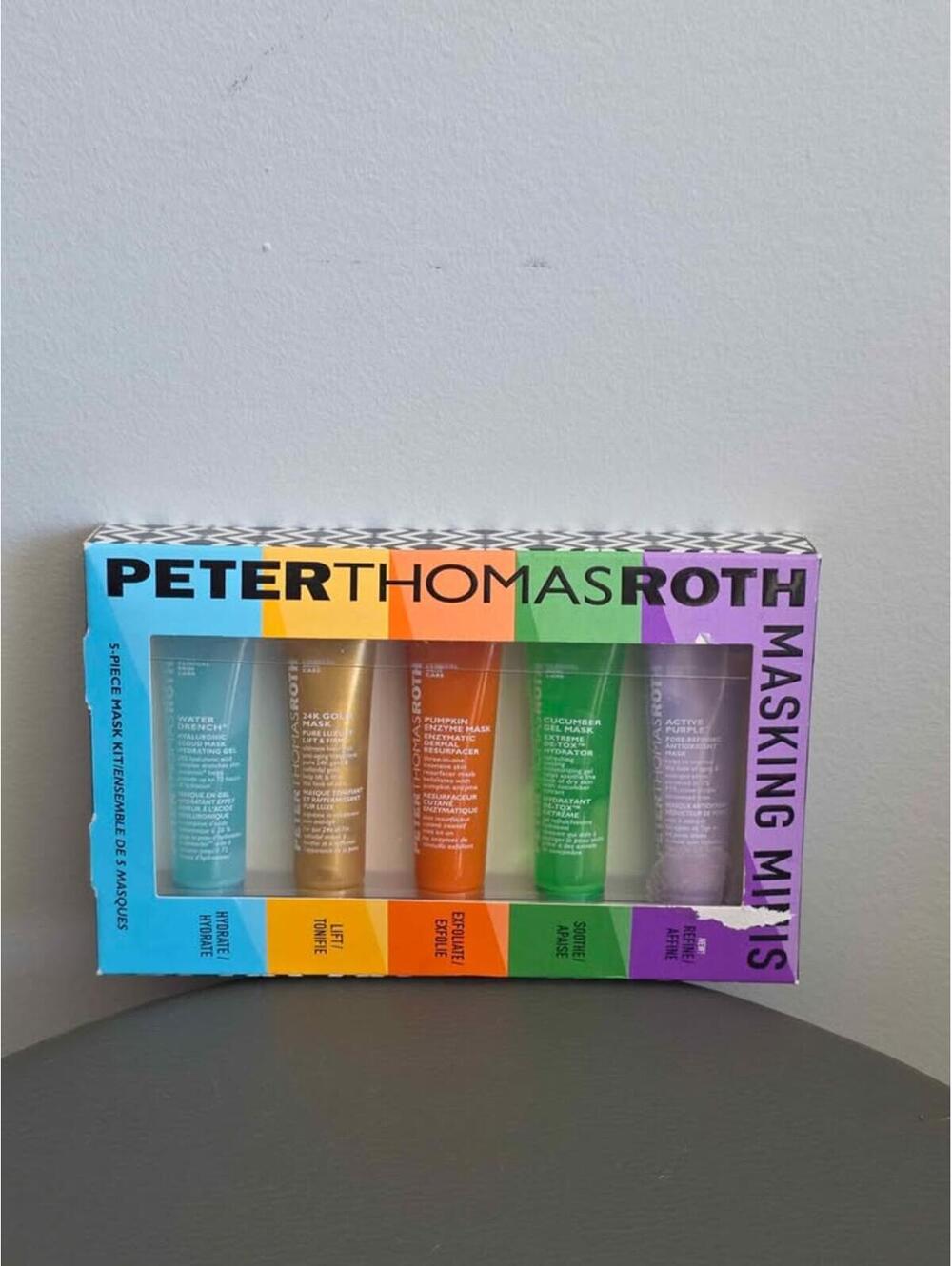 Peter Thomas Roth Masking Minis Set: Antioxidant Mask+De-Tox Hydrator